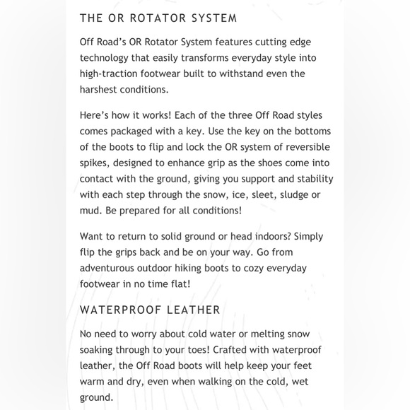 OTBT EMBARK IN BLACK COLD WEATHER BOOTS - Picture 8 of 9